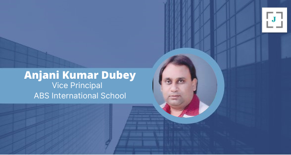 A mentor to teachers and staff members, Sh Anjani Kumar Dubey - Vice Principal of ABS International School